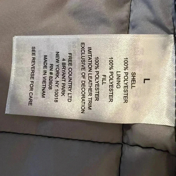Free Country Quilted Jacket NWT - Picture 9 of 9
